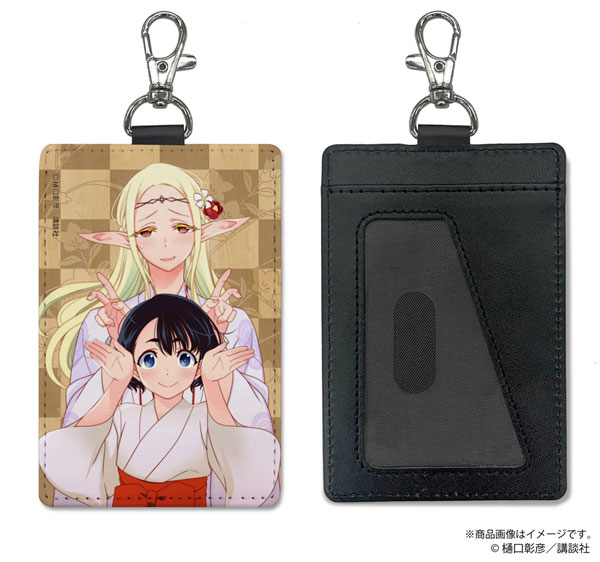COSPA "Otaku Elf" Original Comic Version Elda & Koito Pass Case (w/Swivel Snap Hook) รูปภาพ 1