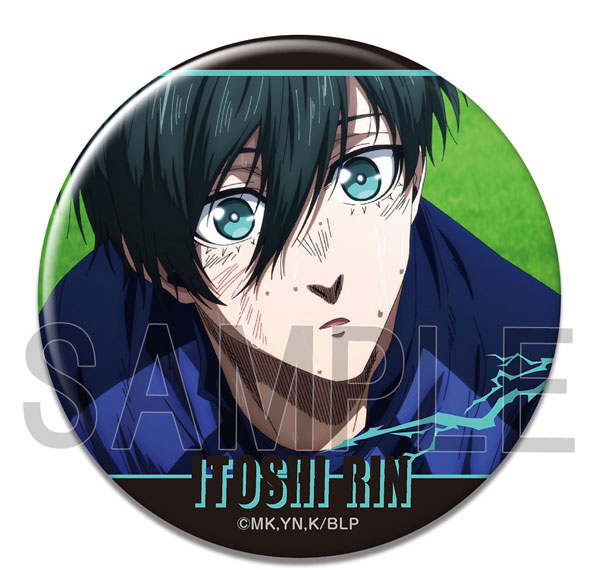 License Agent TV Anime "Bluelock" Tin Badge Ver.3 Design 05 (Rin Itoshi /C) Bild 1