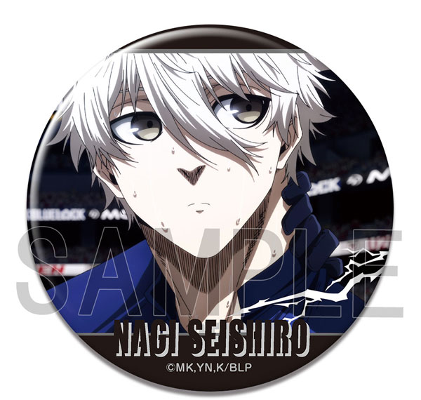 License Agent TV Anime "Bluelock" Tin Badge Ver.3 Design 06 (Seishirou Nagi /A) รูปภาพ 1