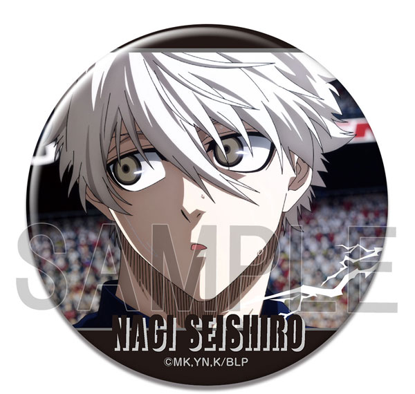 License Agent TV Anime "Bluelock" Tin Badge Ver.3 Design 08 (Seishirou Nagi /C) รูปภาพ 1