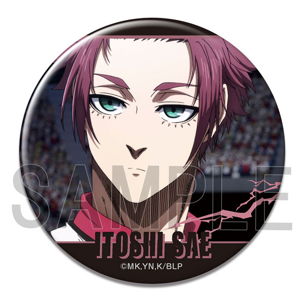 License Agent TV Anime "Bluelock" Tin Badge Ver.3 Design 11 (Sae Itoshi /A) รูปภาพ 1
