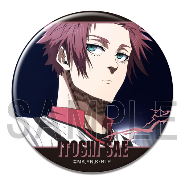 License Agent TV Anime "Bluelock" Tin Badge Ver.3 Design 12 (Sae Itoshi /B) รูปภาพ 1