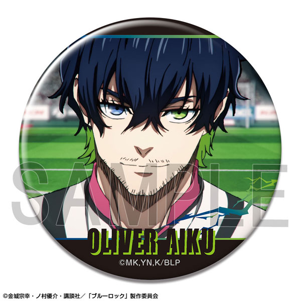 License Agent TV Anime "Bluelock" Tin Badge Ver.3 Design 14 (Oliver Aiku /A)
