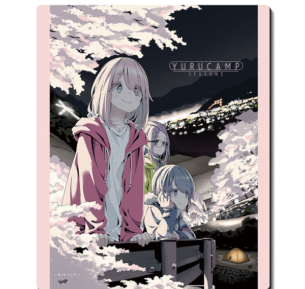 License Agent Yuru Camp SEASON3 Rubber Mouse Pad Ver.2 Design 03 (Group /A) Bild 1