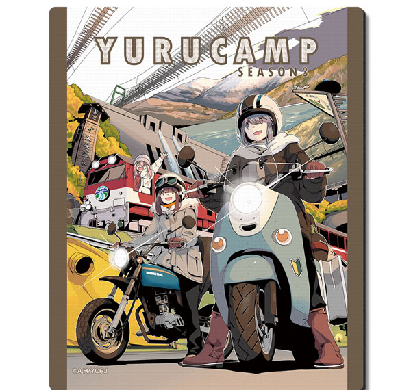 License Agent Yuru Camp SEASON3 Rubber Mouse Pad Ver.2 Design 04 (Group /B) รูปภาพ 1