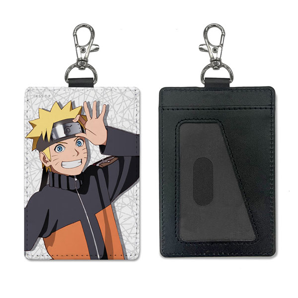 COSPA NARUTO Shippuden Naruto Uzumaki Pass Case (w/Swivel Snap Hook)