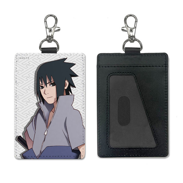COSPA NARUTO Shippuden Sasuke Uchiha Pass Case (w/Swivel Snap Hook) imagen 1