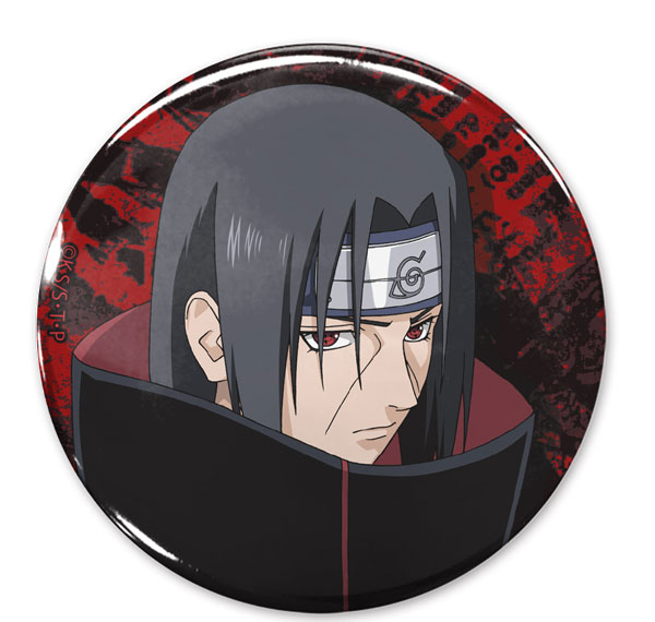 COSPA NARUTO Shippuden Itachi Uchiha 65mm Tin Badge