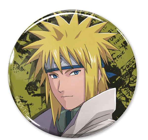 COSPA NARUTO Shippuden Minato Namikaze 65mm Tin Badge