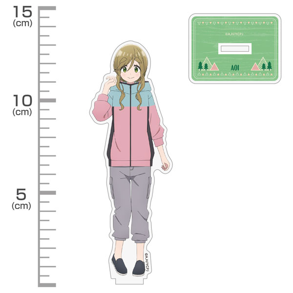 COSPA "Yuru Camp SEASON3" Aoi Inuyama Acrylic Stand Bild 1