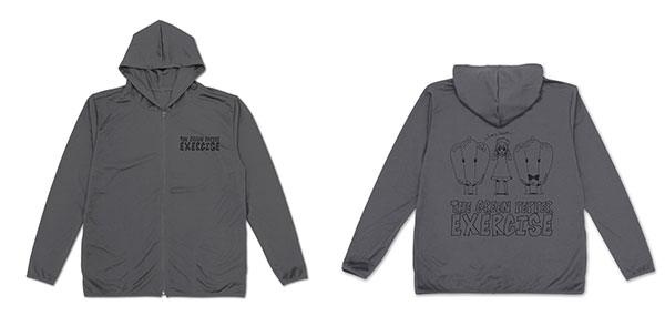 COSPA [Oshi no Ko] Bell Pepper Exercise Thin Dry Hoodie /GRAY-M รูปภาพ 1