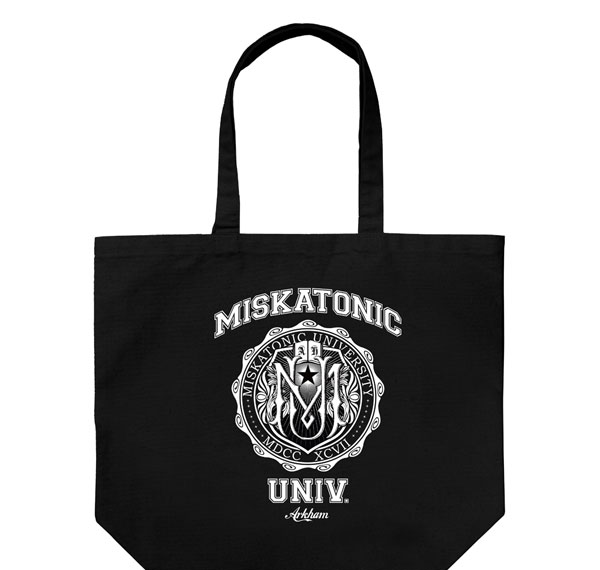 COSPA Miskatonic University Store Miskatonic Univ. Large Tote Bag /BLACK รูปภาพ 1