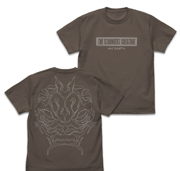 COSPA TV Anime "Baki Hanma" The Strongest Creature on Earth T-shirt /CHARCOAL-S รูปภาพ 1