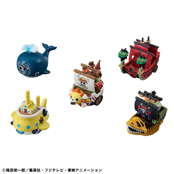 MegaHouse ゆらコレシリーズ ONE PIECE グランドラインコレクション Vol.2 6パックBOX