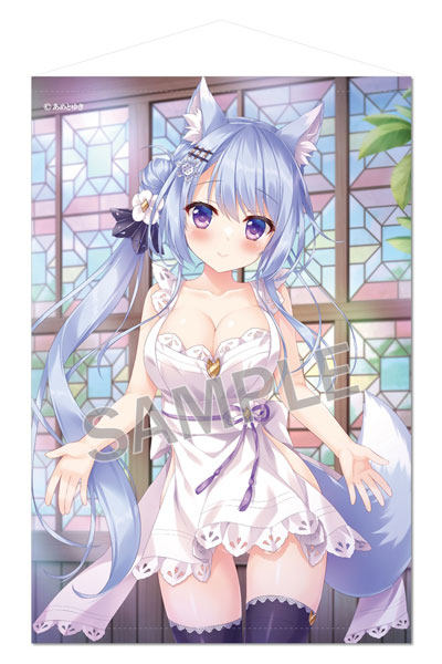 Brendream Yuki Ameto B2 Wall Scroll Japanese Style Maid Kitsune-san ExtraEdition