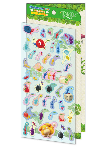 Ensky Pocket Sticker World PSW-12 Pikmin image 1