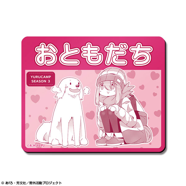 License Agent Yuru Camp SEASON3 Magnet Sheet Design 02 (Nadeshiko Kagamihara /B)