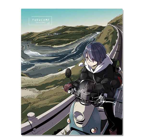 License Agent Yuru Camp SEASON3 Canvas Art Design 02 (Rin Shima /B) Bild 1