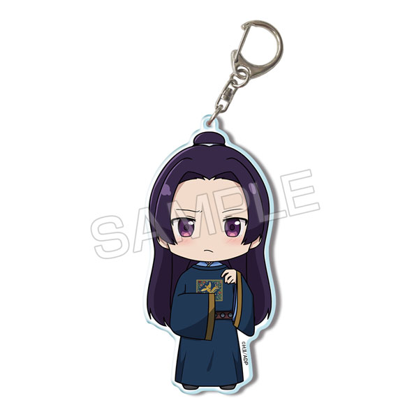 License Agent TV Anime "The Apothecary Diaries" Big Acrylic Keychain Design 06 (Jinshi /B) รูปภาพ 1