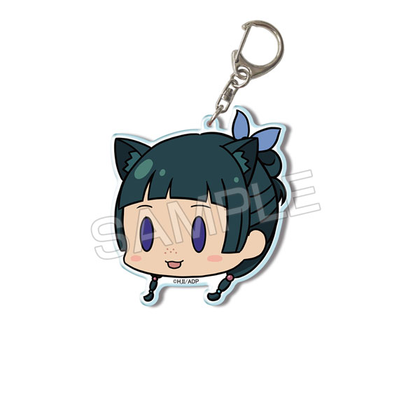 License Agent TV Anime "The Apothecary Diaries" Big Acrylic Keychain [YuruChima] Design 02 (Maomao /B) รูปภาพ 1