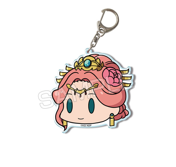 License Agent TV Anime "The Apothecary Diaries" Big Acrylic Keychain [YuruChima] Design 04 (Consort Gyokuyou) รูปภาพ 1