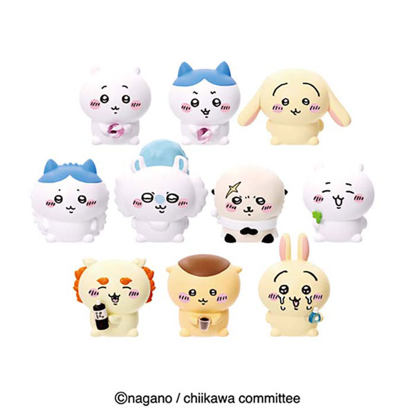 Ensky Chiikawa Sofubi Puppet Mascot 2 10Pack BOX