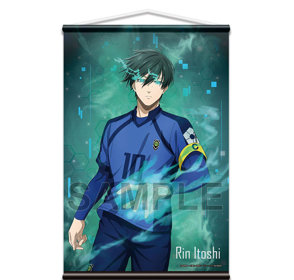 License Agent TV Anime "Bluelock" B2 Wall Scroll Ver.3 Design 04 (Rin Itoshi /B) รูปภาพ 1