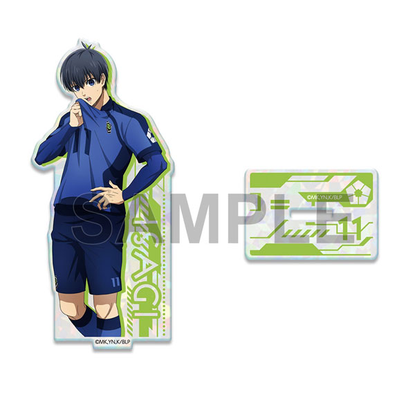 License Agent TV Anime "Bluelock" Hologram Acrylic Stand Design 01 (Yoichi Isagi /A)