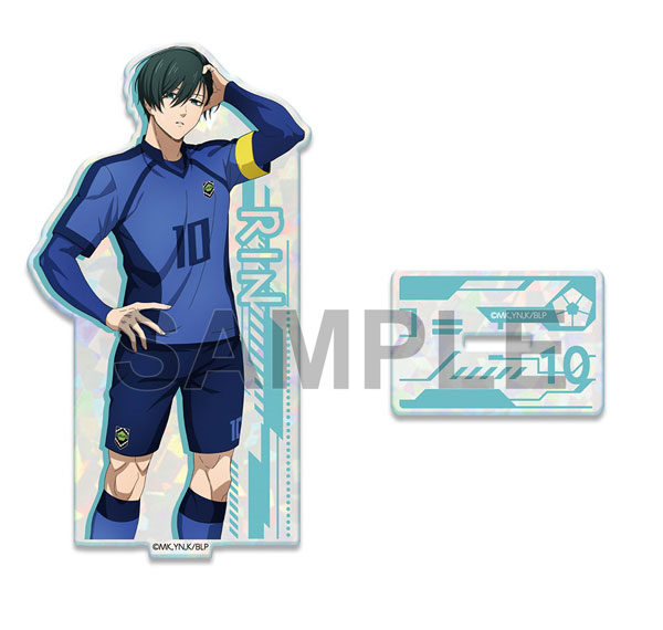 License Agent TV Anime "Bluelock" Hologram Acrylic Stand Design 03 (Rin Itoshi /A) รูปภาพ 1