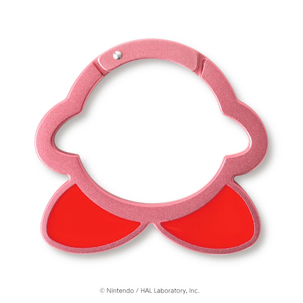 Ensky Kirby Silhouette Carabiner (1) Kirby