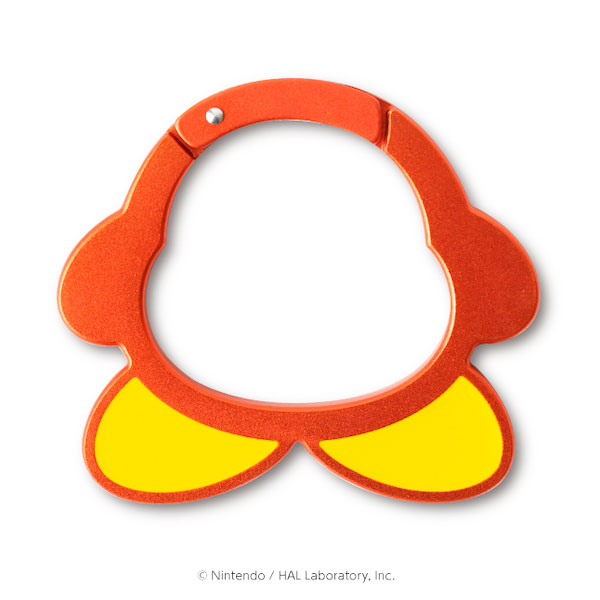 Ensky Kirby Silhouette Carabiner (2) Waddle Dee