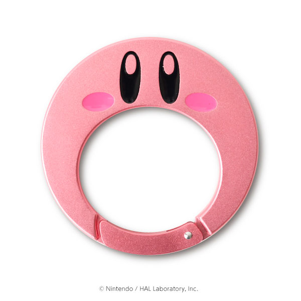 Ensky Kirby Silhouette Carabiner (3) Kirby Inhaling