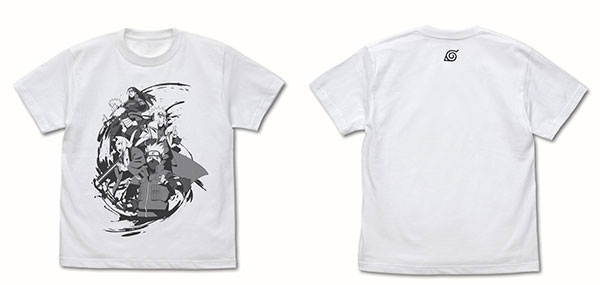 COSPA NARUTO Shippuden Successive Generations Hokage T-shirt /WHITE-M