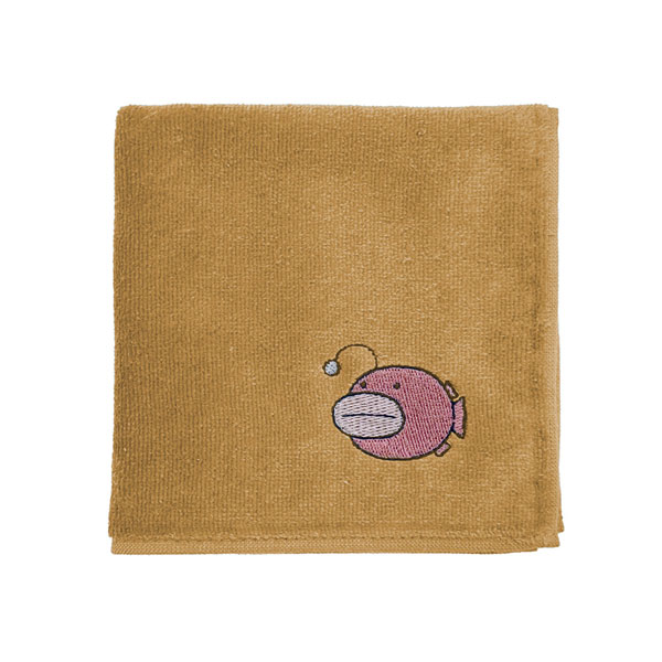 COSPA Girls und Panzer das Finale Ankou Team Embroidery Hand Towel /LIGHT BROWN