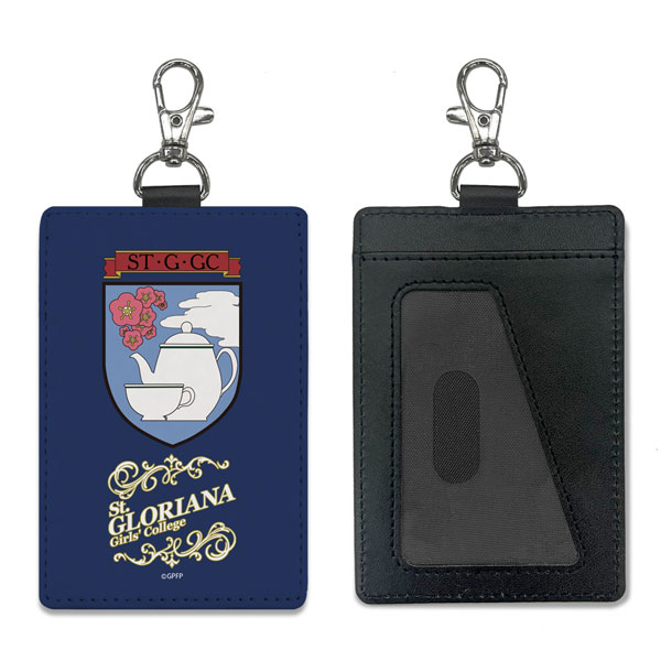 COSPA Girls und Panzer das Finale St. Gloriana Girls Academy Pass Case (w/Swivel Snap Hook)