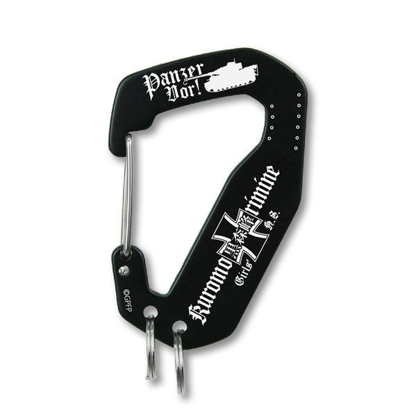 COSPA Girls und Panzer das Finale Kuromorimine Girls High School Metal Carabiner