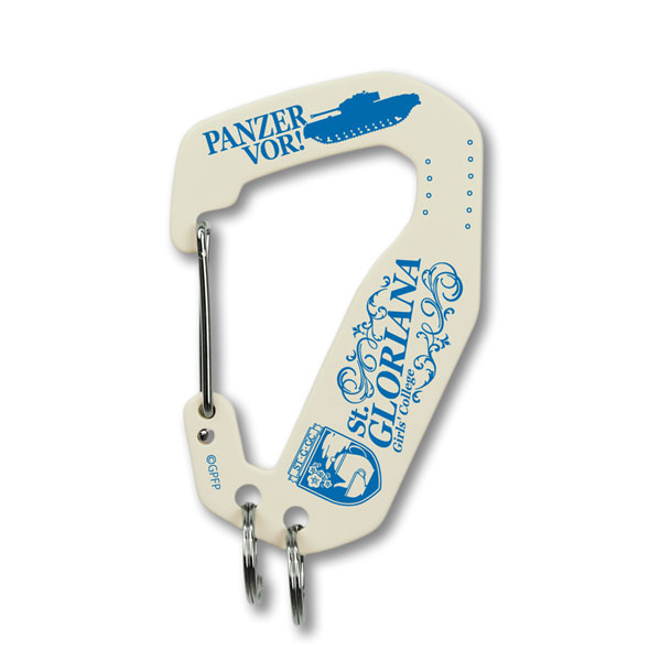 COSPA Girls und Panzer das Finale St. Gloriana Girls Academy Metal Carabiner