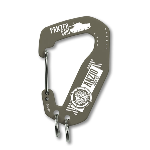 COSPA Girls und Panzer das Finale Anzio High School Metal Carabiner