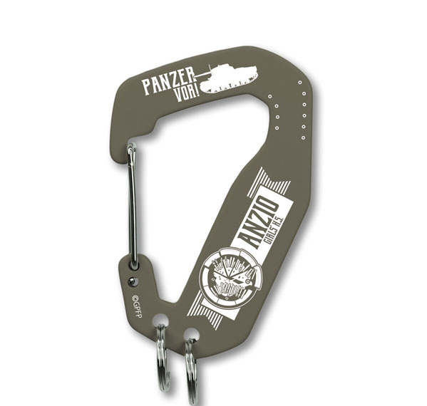 COSPA Girls und Panzer das Finale Anzio High School Metal Carabiner Bild 1
