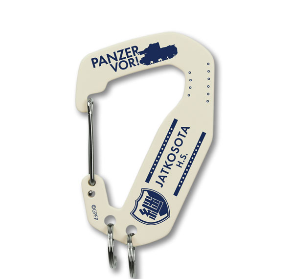 COSPA Girls und Panzer das Finale Keizoku High School Metal Carabiner รูปภาพ 1