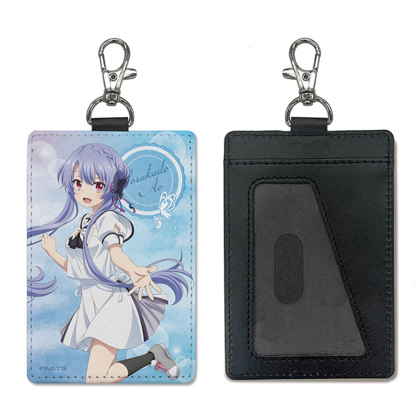 COSPA TV Anime "Summer Pockets" Ao Sorakado Pass Case (w/Swivel Snap Hook)