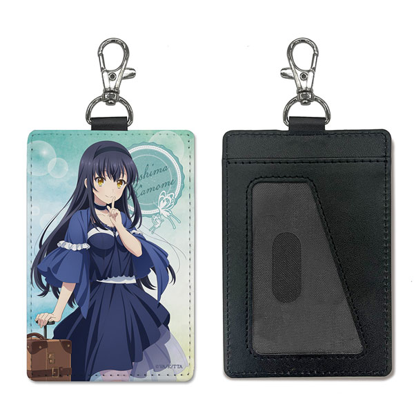COSPA TV Anime "Summer Pockets" Kamome Kushima Pass Case (w/Swivel Snap Hook)