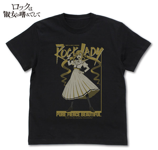 COSPA Rock is a Lady's Modesty Lilisa Suzunomiya T-shirt /BLACK-XL รูปภาพ 1