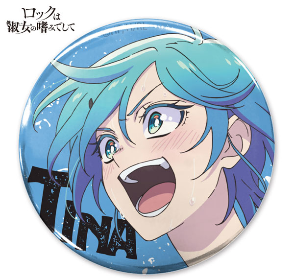 COSPA Rock is a Lady's Modesty Tina Isemi 65mm Tin Badge รูปภาพ 1