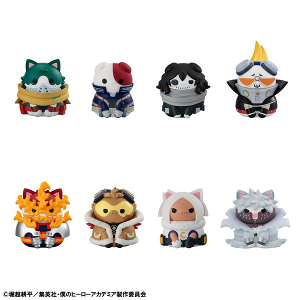 MegaHouse MEGA CAT PROJECT My Hero Academia HeroAca Kitties NO.01 8Pack BOX
