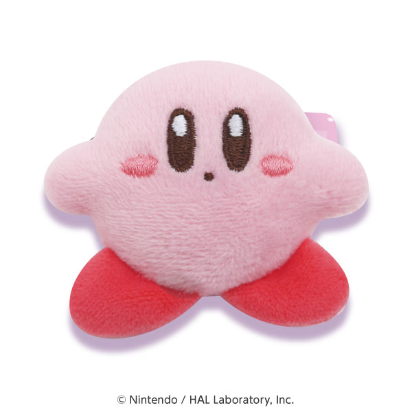 Ensky Kirby MofuMofu Badge (2) Kirby Osumashi