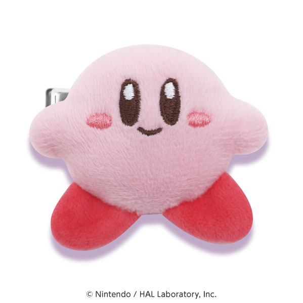 Ensky Kirby MofuMofu Hair Clip (1) Kirby Bild 1