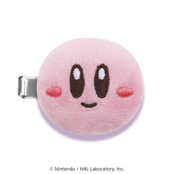 Ensky Kirby MofuMofu Hair Clip (6) Kirby (Face)