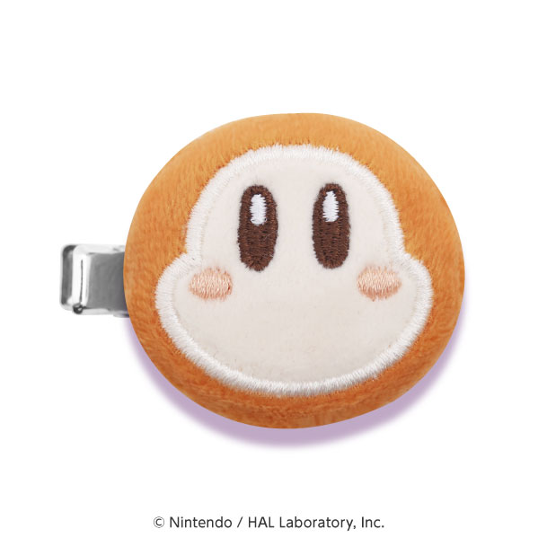 Ensky Kirby MofuMofu Hair Clip (8) Waddle Dee (Face)
