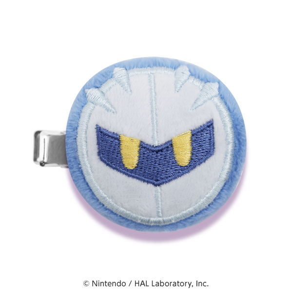 Ensky Kirby MofuMofu Hair Clip (11) Meta Knight (Face) imagen 1